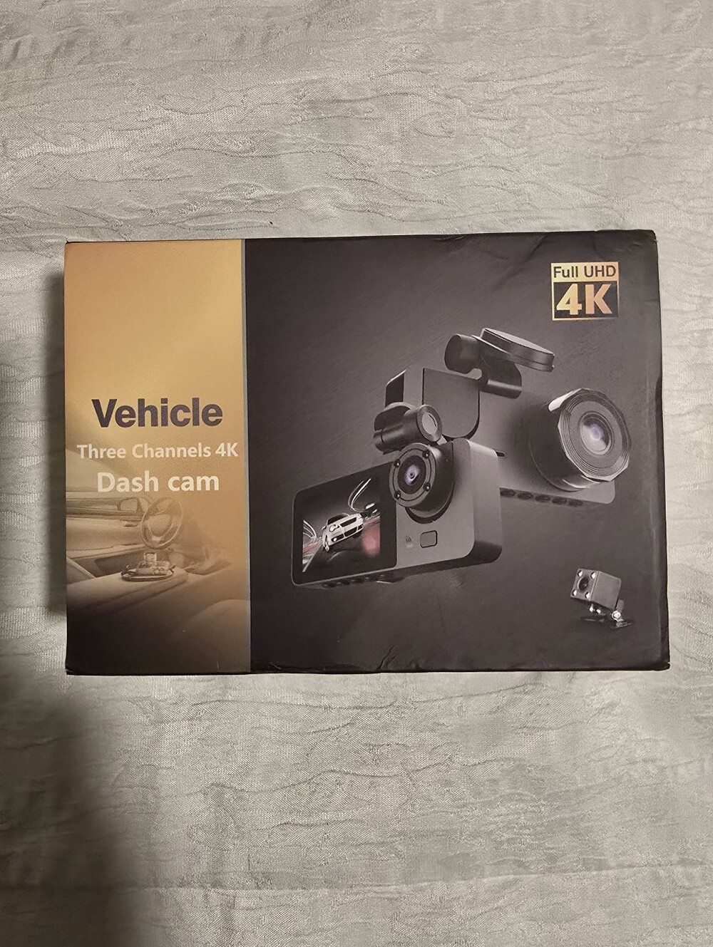 4K Dash Cam - Black